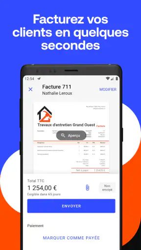 Invoice2go : devis et factures screenshot