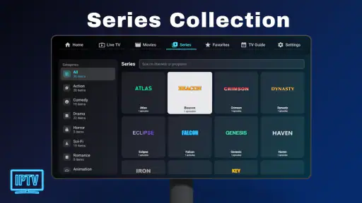 IPTV - Android TV screenshot
