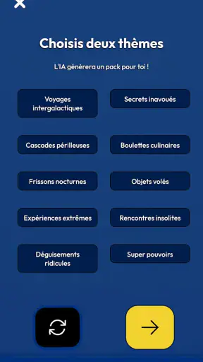 Je n’ai Jamais – IA version screenshot