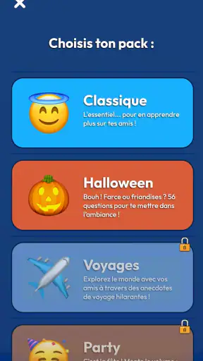 Je n’ai Jamais – IA version screenshot