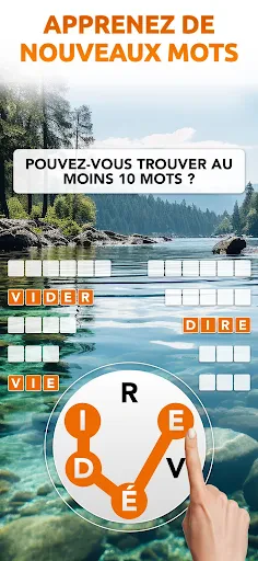 Jeu de Mots Croisés: Français screenshot