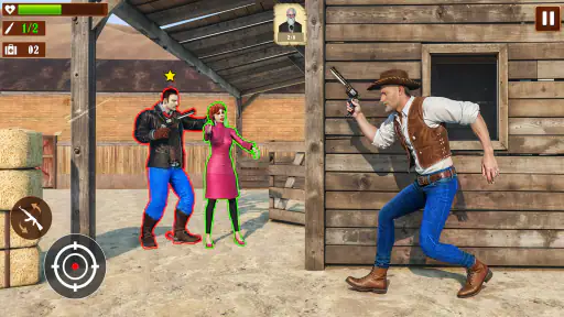 Jeu de tir et d survie western screenshot