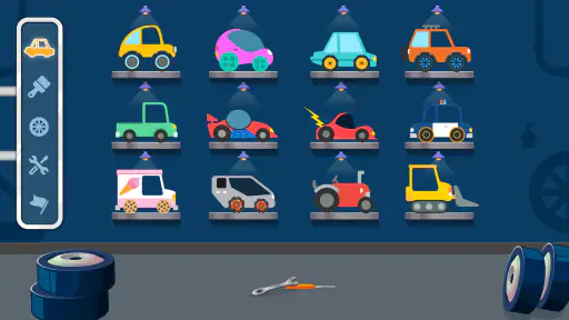 Jeu de voiture pour enfants screenshot