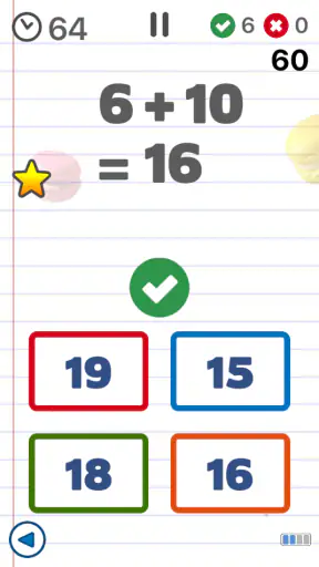 Jeux de math enfants - tables screenshot
