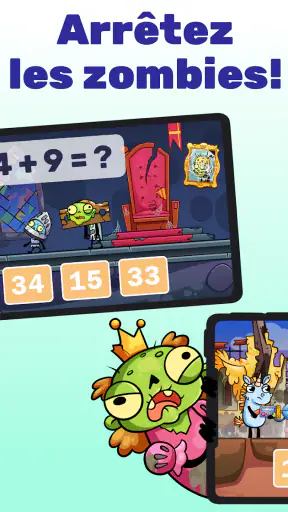 Jeux de maths : Invasion screenshot