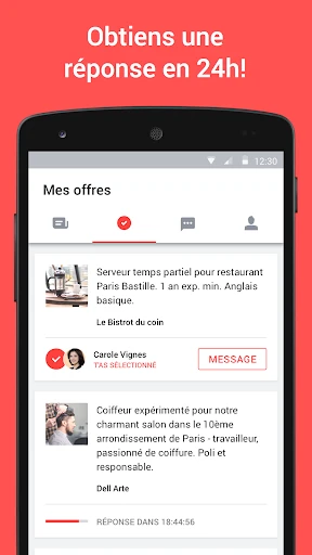 JOB TODAY - Offres d’emploi screenshot