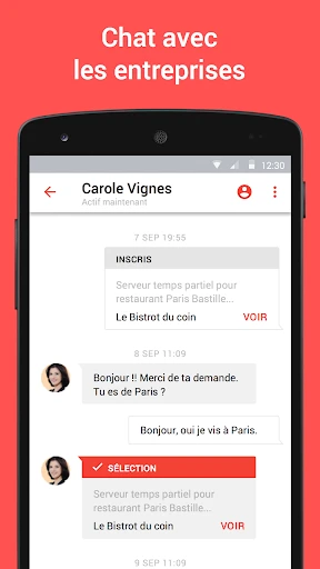 JOB TODAY - Offres d’emploi screenshot