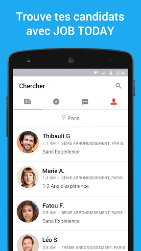 JOB TODAY - Offres d’emploi screenshot