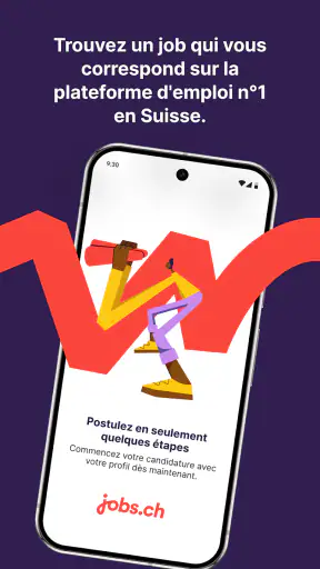 jobs.ch – Rechercher un emploi screenshot