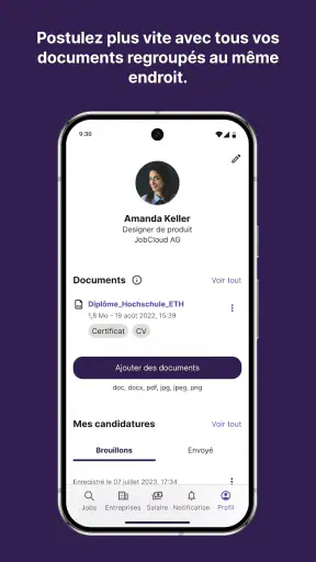 jobs.ch – Rechercher un emploi screenshot