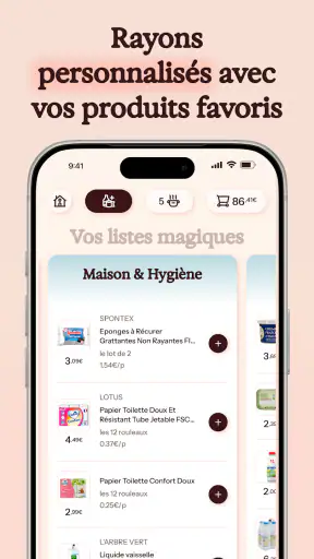 Jowzi - l'IA pour vos courses screenshot