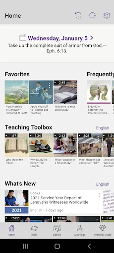 JW Library screenshot