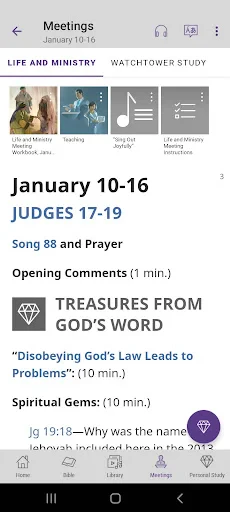 JW Library screenshot
