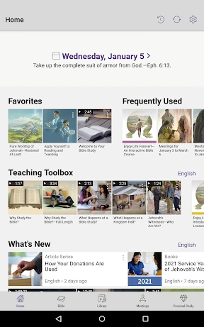 JW Library screenshot