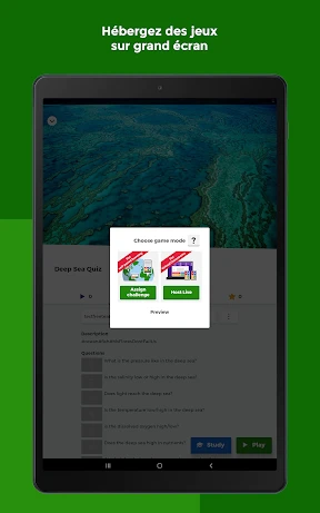 Kahoot! - Joue/crée des quiz screenshot
