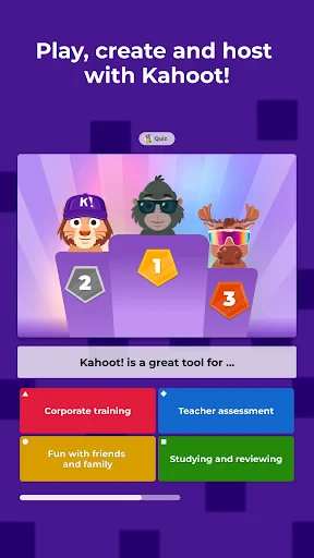 Kahoot! - Joue/crée des quiz screenshot