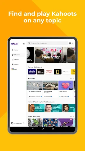Kahoot! - Joue/crée des quiz screenshot