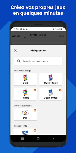 Kahoot! - Joue/crée des quiz screenshot