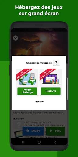 Kahoot! - Joue/crée des quiz screenshot