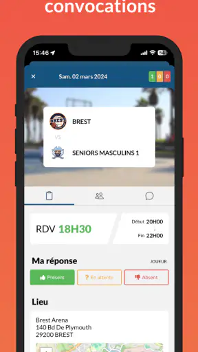 Kalisport • Gestion club sport screenshot