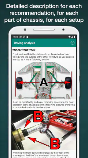 Kart Chassis Setup Pro screenshot