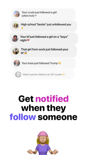Katch: Recent Follow Tracker screenshot
