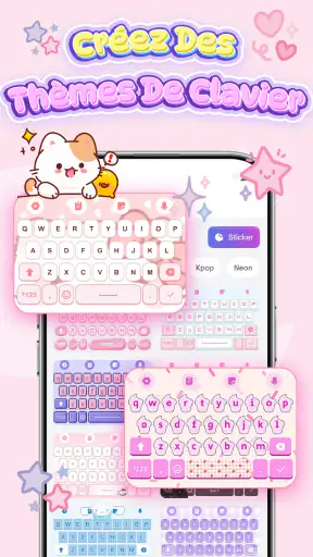 Keyboard Themes: Emoji Fonts screenshot