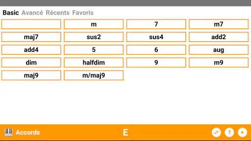 KeyChord - Accords et Gammes screenshot