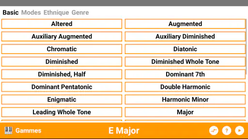 KeyChord - Accords et Gammes screenshot