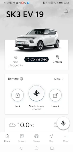 Kia Connect screenshot
