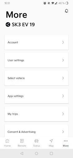 Kia Connect screenshot