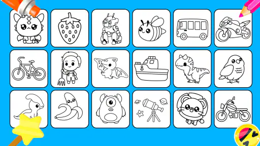 Kids Coloring Pages For Boys screenshot