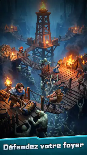 Kingdom Fall : Défense Zombie screenshot