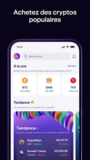 Kraken: Acheter des cryptos screenshot