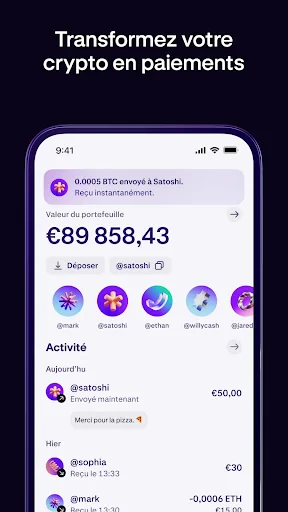 Kraken: Acheter des cryptos screenshot