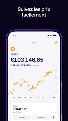 Kraken: Acheter des cryptos screenshot