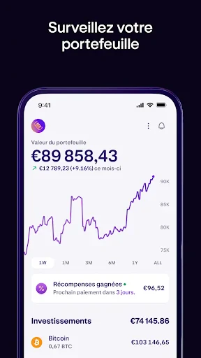 Kraken: Acheter des cryptos screenshot