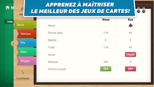 La Belote et La Coinche screenshot