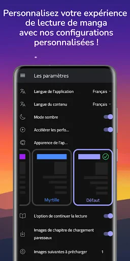 La bibliothèque de manga (Fr) screenshot
