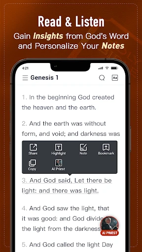 la sainte bible + Audio screenshot