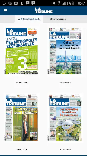 La Tribune - Kiosque numérique screenshot