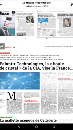 La Tribune - Kiosque numérique screenshot