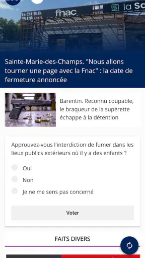 Le Courrier Cauchois screenshot