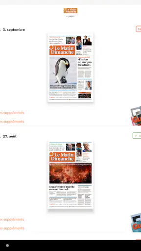 Le Matin Dimanche screenshot