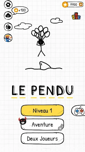 Le Pendu: Jeux a Deux screenshot