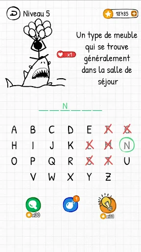 Le Pendu: Jeux a Deux screenshot