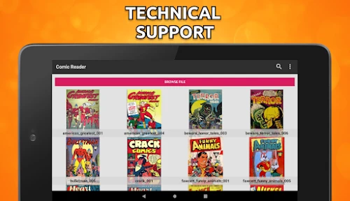 Lecteur de livre (cbz/cbr) screenshot
