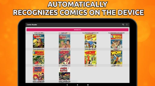 Lecteur de livre (cbz/cbr) screenshot