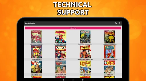 Lecteur de livre (cbz/cbr) screenshot