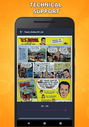 Lecteur de livre (cbz/cbr) screenshot